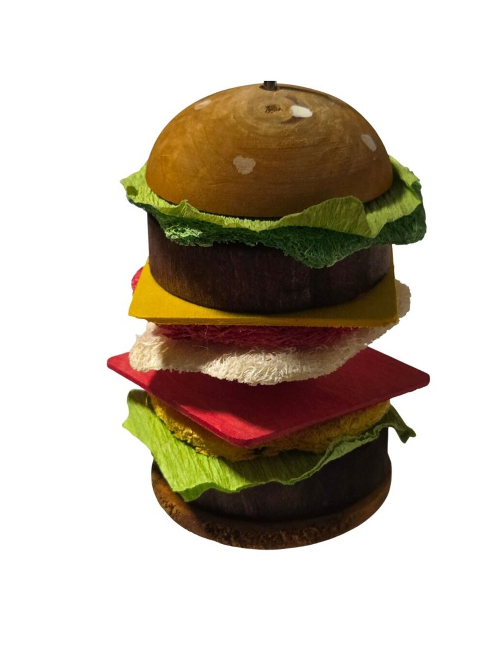 All Living Things Deluxe Burger Chew Kabob For Small Pets Rabbits Guinea Pigs